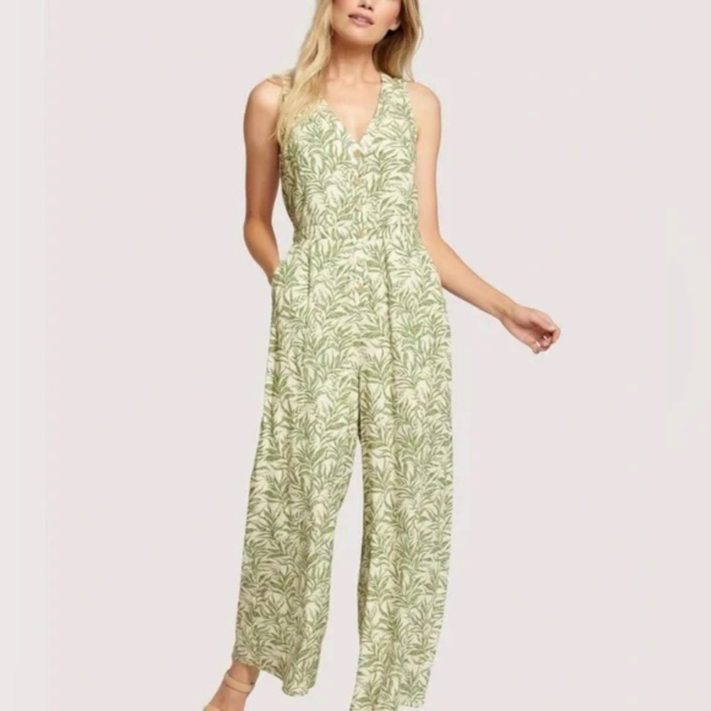 Lost + Wander Leafy Green Romper